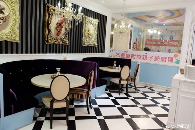 ▌板橋親子餐廳▌♥有兒童遊戲區的跳舞香水♥(板橋中山店)媽媽優雅享用貴婦下午茶、小朋友可以玩遊戲