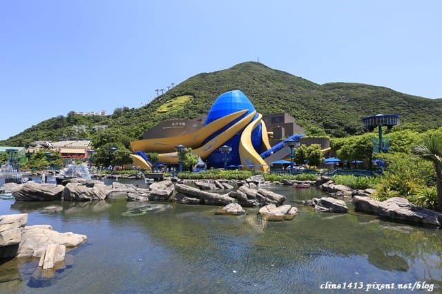 ▌2016香港親子行▌♥香港海洋公園Ocean Park Hong Kong ♥三天兩夜精彩行程分享(海洋公園夏水禮、海綿寶寶夏水派對)