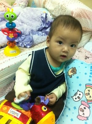 ▌三寶媽碎碎念▌野蠻小王子♥七個月♥ 黏ㄒㄒ.嚴重分離焦慮症