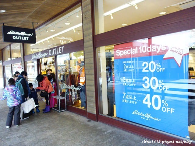 ▌東京近郊購物景點▌超好逛超好買♥輕井澤王子Outlet ♥園區攻略、行李寄放、交通方式(除了Le Creuset，這裡也有達菲熊)