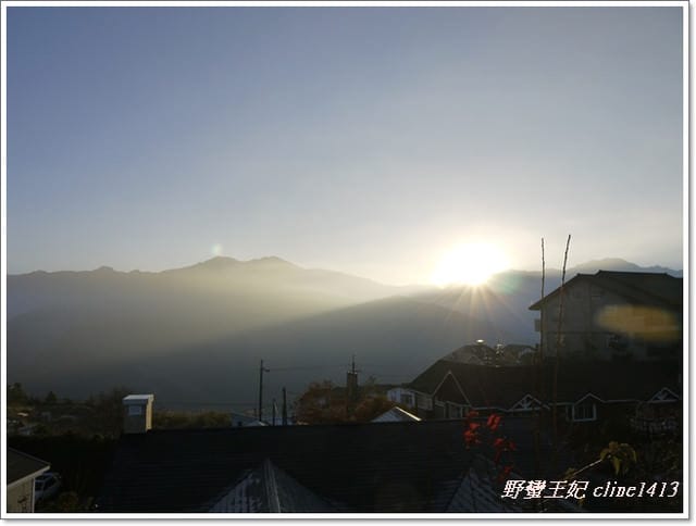 ▌清境民宿▌山上聖誕節˙世外桃源【黃慶果園民宿】景觀篇