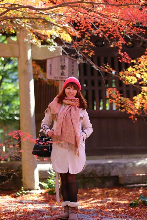 ▌京都賞楓▌♥蓮華寺♥小景卻意外讓人驚豔的楓葉美景
